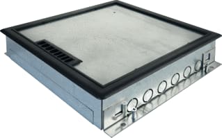 OCS - Velox VIA Vloercontactdoos Kruisdoos 4X 230V Ra