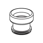 Wisa - 6 W Closetaansluitstuk Closetafvoersok Nr 6 Wit