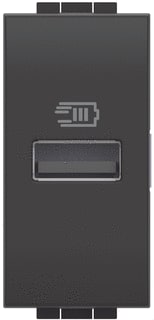 Bticino - LivingLight USB-voeding Legr Usb-A 15W 1M Antr