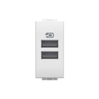 Bticino - LivingLight USB-voeding Legr 2 X Usb-A 15W 1M W