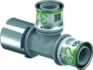 Uponor - Fitting met 3 aansluitingen Sprss T Ppsu 40-32-32