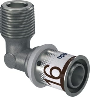 Uponor - Fitting met 2 aansluitingen Fitt M 2 Aansl 1070531