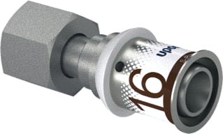 Uponor - Fitting met 2 aansluitingen 1060094