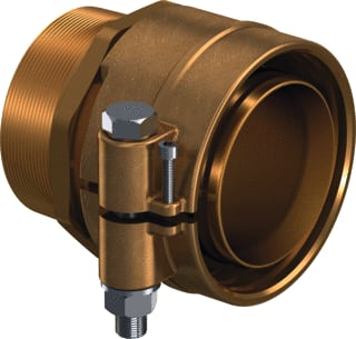 Uponor - Fitting met 2 aansluitingen efl ovrgngpst 125x11,4r4