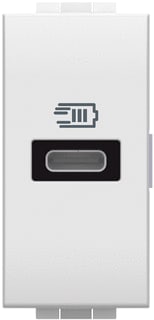 Bticino - LivingLight USB-voeding Legr Usb A 20W Pd3 Qs3 1M W