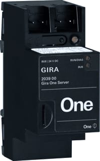 Gira - Applicatiecontroller bussysteem One Server Din-Rail