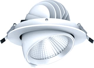 Opple - LED Spot Performer Swing BLE2 Downlight/spot/schijnwerper Spotrs 35W 4K 60D Wh Ble2