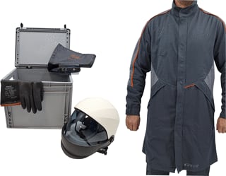 Infralektra - persoonlijke veiligheidsset VDE VLAMB VSET 12CAL/CM2