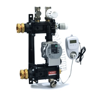 Robot Vloerverwarming - Verdeler voor hydronische circuits Hyb Pompsect V Comp Verd