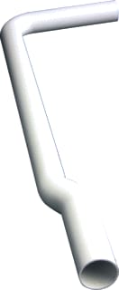 Wisa - Valpijp-/spoelbocht closet Valpyp 790 Halfhoog Wit