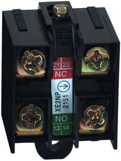 TeSensors - Osiswitch XE2 Hulpcontactblok contactelem xe2np3161