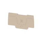 Hager - Eindplaat rijgklem  kr02sap