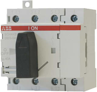 ABB - Hafonorm Lastscheider Schakelaar 0903.040 4P.40