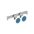 Geberit - FlowFit Muurplaat op beugel 2X Muurpl Geluidisol B L78