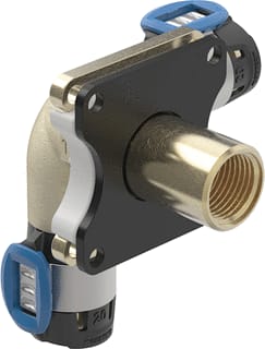 Geberit - FlowFit Muurplaat doorsl wanddrv hoek d20