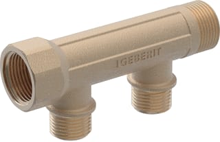 Geberit - CV/perslucht/tap/koelwater verdeler 3 M-Fix 3/4"-Mf20