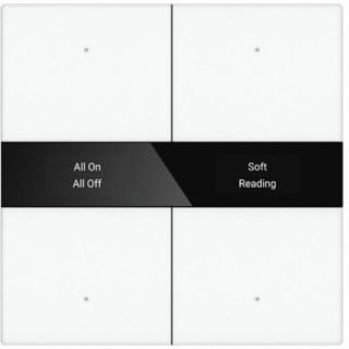 Honeywell Peha - Tastsensor bussysteem knx pb gl 4bt whi