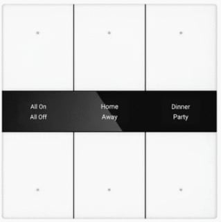 Honeywell Peha - Tastsensor bussysteem knx pb gl 6bt whi