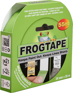 FROGTAPE - Zelfklevende tape tape 24mmx55m multi groen