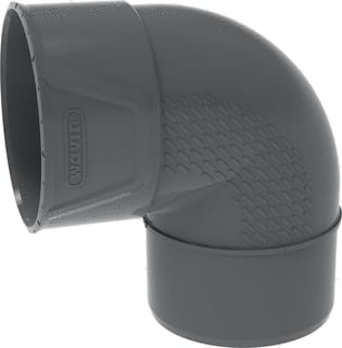 Wavin - PVC+ Fitting met 2 aansluitingen bocht 90 90 m/s