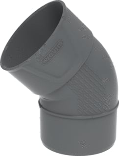 Wavin - PVC+ Fitting met 2 aansluitingen bocht 45 110 m/s