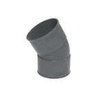 Wavin - PVC+ Fitting met 2 aansluitingen bocht 30 125 m/m
