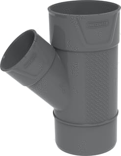 Wavin - PVC+ Fitting met 3 aansluitingen t-v 45 50x40 m/m/s