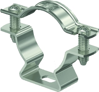 OBO - Zadel Afst.Klem 30-36Mm Rvs