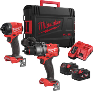 Milwaukee - gereedschapset (elektrisch/accu) 4933480873
