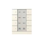 ABB Busch-Jaeger - I-Bus KNX Tastsensor bussysteem Climaeco Mat Wit 8F
