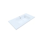 WaveDesign by Wisa - Lusso Wastafel / Fontein 80 Wit 1Kg