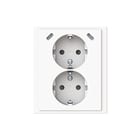 ABB Busch-Jaeger - Future Wandcontactdoos (WCD schakelmat.)  2tka00006020