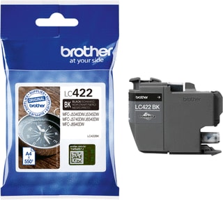 Brother - Verbr.mat. vr fax/printer/all-in-1 CARTRIDGE LC-422BK
