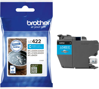 Brother - Verbr.mat. vr fax/printer/all-in-1 Cartridge Lc-422C