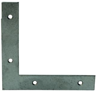 GB - Plat hoekijzer Raamhoek R 100X18X1,5 Ds100