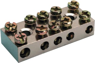 JMV - Potentiaalvereffeningsrail Aftakklem G 1X25+4X6 Gesl