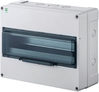 LSK - Groepenkast, leeg Auto 1X12+4Mod 270X340X138