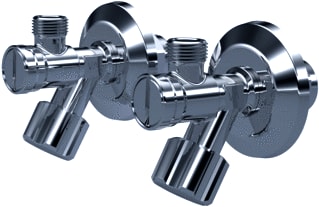 Raminex - Stopkraan voor sanitaire toestellen Hoekstopkr 12-15 X 3/8 Se2