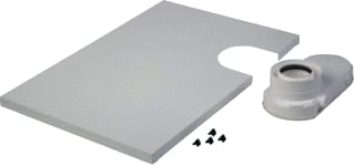 Remeha - Enkelw. rookgashulpstuk 2 aansl. s100193