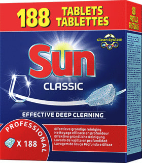 Sun - Toebeh. vaatwas-/wasmachine/droger Prof Vaatwastablet Ds188