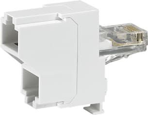 Legrand - LCS² datasysteem Modulaire koppeling Splitter 1Xtel 1Xethernet