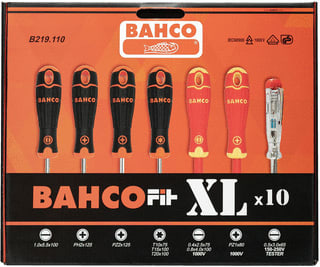 Bahco - Schroevendraaier set Schrvdr Bahcofit 10D