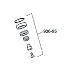 Rada - VR Toebeh./onderd. badkameraccessoires Sproeipl.Set Vr10 Grijs