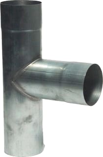 Rheinzink - Classic Fitting met 3 aansluitingen T-Stuk 60 90Gr