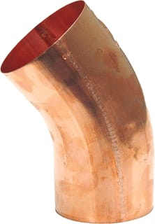 Wentzel - Fitting met 2 aansluitingen Bocht 60 40Gr Kop