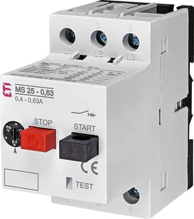 ETI - Motorbeveiligingsschakelaar MOTORBEV 04-063A 3P