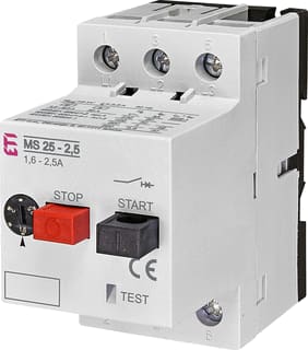 ETI - Motorbeveiligingsschakelaar MOTORBEV 1,6-2,5A 3P