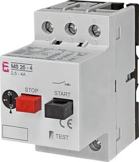 ETI - Motorbeveiligingsschakelaar MOTORBEV 2,5-4A 3P