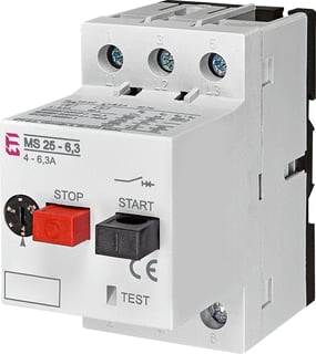 ETI - Motorbeveiligingsschakelaar MOTORBEV 4-6,3A 3P