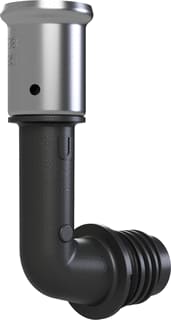 Henco - Pro-Flow Fitting met 2 aansluitingen Vkpk90-20-U